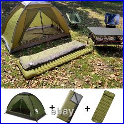 Night Cat Outdoor Camping Equipment Set Tent Pad Sleeping Bag Included