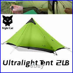 Night Cat Ultralight Backpacking Tent Just 0.95KG, 1 Person Tent NEW
