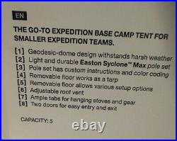 North Face Dome 5 Tent Expedition Basecamp Tent Brand New