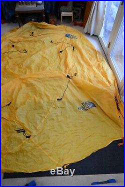 North Face Himalayan 47 expedition dome tent and footprint 4 season 4 person