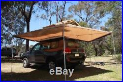 OCAM Wing Awning Round 2.5m x 2.5m Drivers Side 280g Cross Cotton Canvas