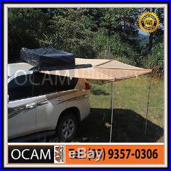 OCAM Wing Camping Awning Round 2.5m x 2.5m 280g Cross Cotton Thread 4x4 Camping