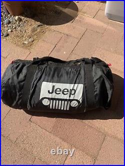 OEM Jeep Liberty Tent Attaches To SUV 10 Person Tent with Jeep Carry Bag