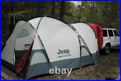 OEM Jeep Liberty Tent Attaches To SUV 10 Person Tent with Jeep Carry Bag