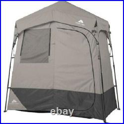 OZARK TRAIL 2-ROOM CAMPING Instant Shower/Utility Shelter, Outdoor Privacy Tent