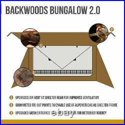 OneTigris Backwoods Bungalow Ultralight Bushcraft Shelter 2.0