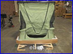 Osprey Slimline Wedge Style Hard Shell Rooftop Tent, Green Canvas