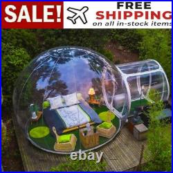 Outdoor 3m Clear Top Transparent Inflatable Bubble Camping Tent Capsule Tunnel