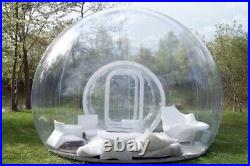 Outdoor 3m Clear Top Transparent Inflatable Bubble Camping Tent Capsule Tunnel