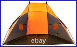 Outdoor Beach Sun Shade Windproof Camping Tent Seaside Garden Shelter Blue Tent