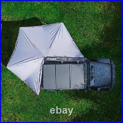 Outdoor Camping 270 Degree Car Folding Side Awning Tent Driving Side Rooftop