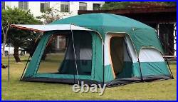 Outdoor Camping Double layered Luxury Tent Large Family Tent, 5-8 People Waterpr