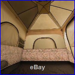 Outdoor Camping Hunting Hiking 8 Person Sleep Instant Cabin Window Private Tent