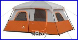 Outdoor Camping Tent 8 Person 2 Room Cabin Tent Ozark Trail Easy Instant Setup