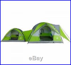 Outdoor Camping Tent 8-Person Family Hiking Shelter Room Cabin Waterproof 2-Dome