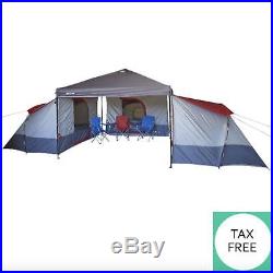 Outdoor Family Camping Tent 4 Person Large Canopy Equipment Cabin Hiking Gear