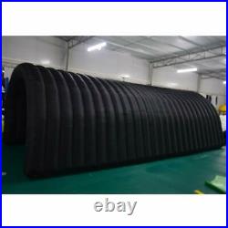 Outdoor Inflatable Tunnel Sport Tunnel Entrance Inflatable Tent for Event(Black)