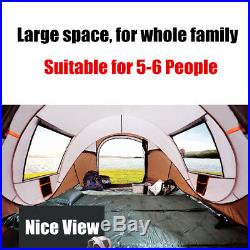 Outdoor Instant Pop Up Tent 5-6 Person Family Portable Waterproof Camping Tent