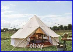 Outdoor Luxury Oxford Camping Bell Tent 16ft/5m Hunting Glamping Yurt 8-10Person
