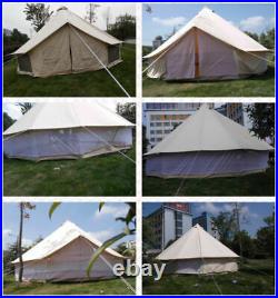 Outdoor Luxury Oxford Camping Bell Tent 16ft/5m Hunting Glamping Yurt 8-10Person