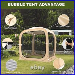 Outdoor Screen House Room Instant Pop-Up Canopy Gazebo Camping Tent 2-6 Person