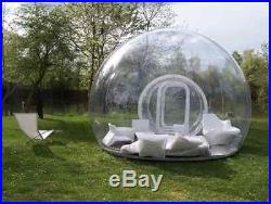 Outdoor Single Tunnel Inflatable Bubble Tent Camping Family Stargazing