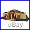 Ozark Trail 10-Person 3-Room Vacation Tent with Shade Awning