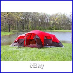 Ozark Trail 10 Person Family Tent, Outdoor Camping Instant Cabin Tents