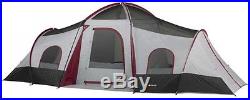 Ozark Trail 10 Person Instant Cabin Camping Tent Large 3 Room Easy Setup Outdoor