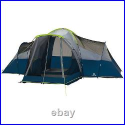 Ozark Trail 10 Person Modified Camping Dome Tent Screen Porch Outdoor 3 Room