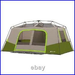 Ozark Trail 11 Person 3 Room Instant Cabin Tent Outdoor Camping Private Room