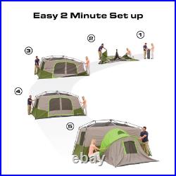 Ozark Trail 11-Person Instant Cabin Tent with Private Room