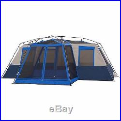 Ozark Trail 12 Person 2 Cabin Room Instant Large Family Tent Camping Outdoor NEW