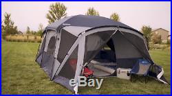 Ozark Trail 12 Person 2 Room Cabin Tent Screen Porch Outdoor Camping Easy Setup