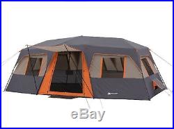 Ozark Trail 12 Person 3 Room Instant Cabin Shelter Outdoor Family Camping Tent