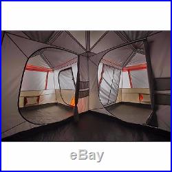Ozark Trail 12 Person 3 Room L-Shaped Instant Cabin Tent Free Shipping