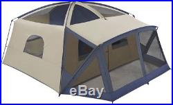 Ozark Trail 12-Person Cabin Tent With Screen Porch And Multiple Storage Pockets