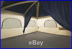 Ozark Trail 12-Person Cabin Tent With Screen Porch Camping Hiking New Outdoor