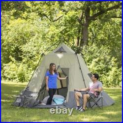 Ozark Trail 12' X 12' Sleeps 7-Person Instant Tepee Tent NEW