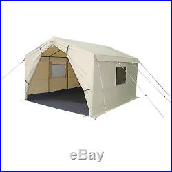Ozark Trail 12x10 Wall Tent Sleeps 6 Single Layer All-Season Outfitter WF-121090