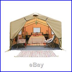 Ozark Trail 12x10 Wall Tent Sleeps 6 Single Layer All-Season Outfitter WF-121090