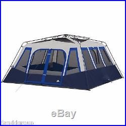 Ozark Trail 14 Person 2 Room Instant Cabin Family Large Camping Tent Outdoor NEW