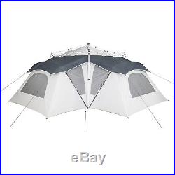 Ozark Trail 14 Person Connecticut Hanging Tent 3 Rooms Camping Weatherproof Tent