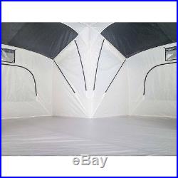 Ozark Trail 14 Person Connecticut Hanging Tent 3 Rooms Camping Weatherproof Tent
