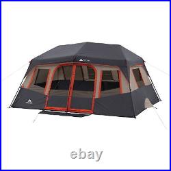 Ozark Trail 14' x 10' 10-Person Instant Cabin Tent 2 Rooms Outdoor Camping New