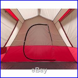 Ozark Trail 15 Person 3 Room Instant Cabin Red Tent Split Plan Base Camp Camping