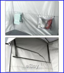 Ozark Trail 2-Room Instant Camping Shower/Utility Shelter Tent Dressing Solar