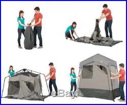 Ozark Trail 2-Room Instant Portable Shower Tent Utility Shelter Outdoor Camping