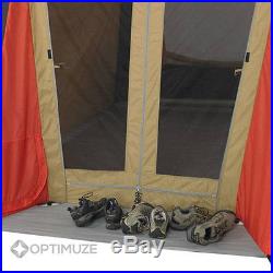 Ozark Trail 3 Room Cabin Tent 10 Person 20'x11' Large Camping Hunting Outdoor