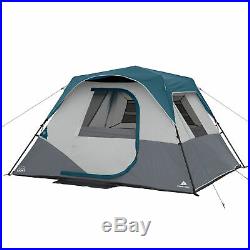 Ozark Trail 6-Person Instant Cabin Tent for Camping With LED Light Outdoor